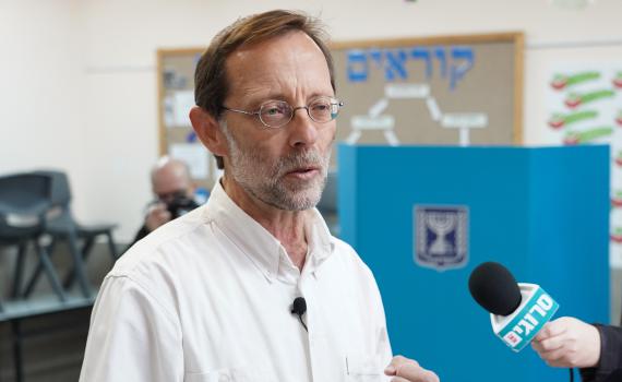 פייגלין: זה האיש היחיד שראוי להצביע בשבילו