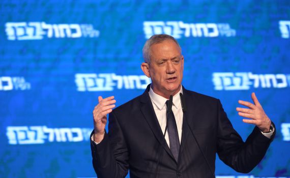בני גנץ: "אני אהיה ראש ממשלה של כולם"
