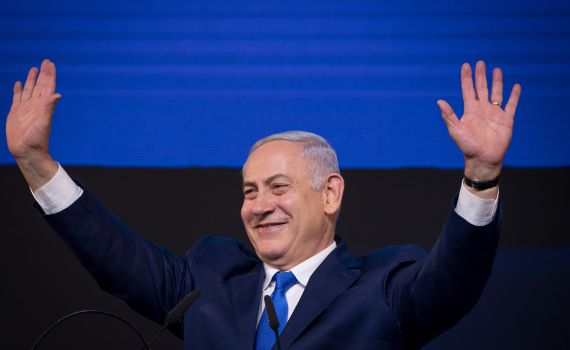 נתניהו חוגג ניצחון: "הלילה הזה כולו מתוק, אין מרור"