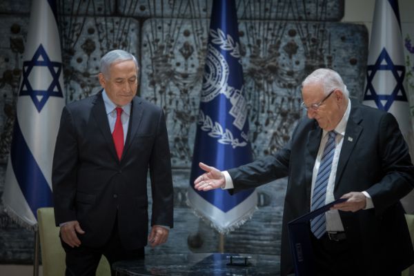 ריבלין הודיע: "מטיל על נתניהו את המנדט"