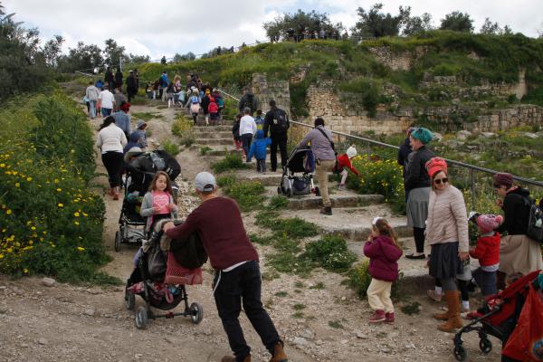 כ-160 אלף מטיילים פקדו את שמורות הטבע