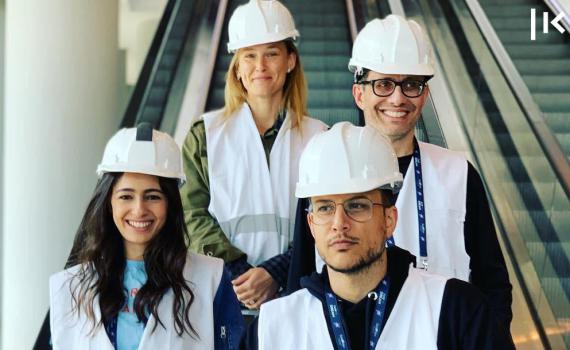 לקראת האירוע הענק: מנחי האירוויזיון זכו לסיור מיוחד