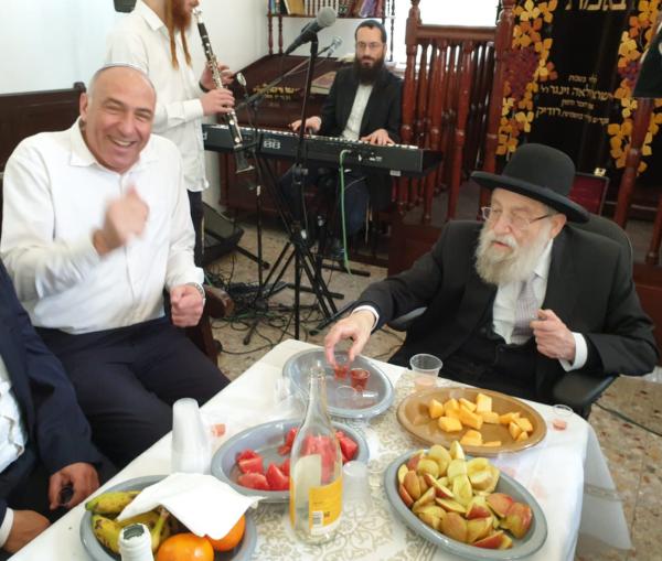 גלרייה: הקבלת פני רבו עם רבה של ירושלים