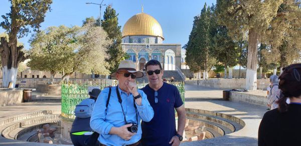 העיתונאי בן כספית הפסיד בהתערבות ועלה להר הבית