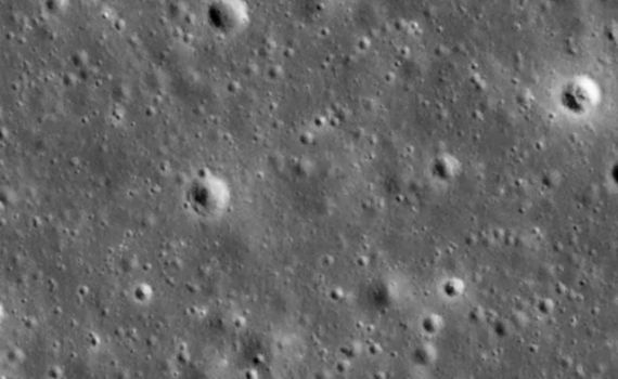 צפו: כך נראית הפגיעה של החללית "בראשית" בירח