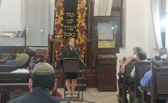 הרב פרץ במפגש הבית היהודי: "פנינו אל כל הציונות הדתית"