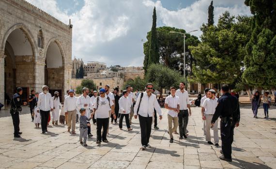 סמוטריץ': "אסור להיכנע לאיומי אלימות בהר הבית"