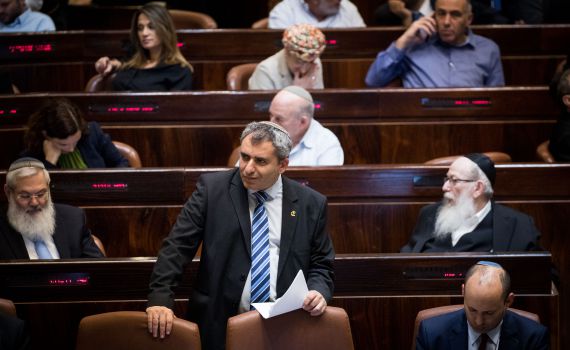 אלקין:היינו צריכים להתעקש על ירושלים ולהקת שלוה