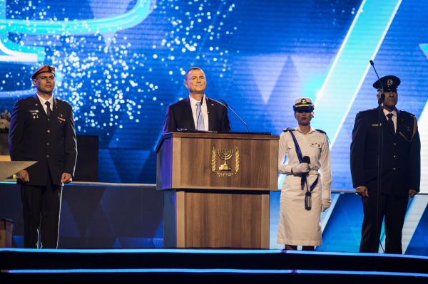 יו"ר הכנסת הדליק משואה: "לכבוד תושבי עוטף עזה"