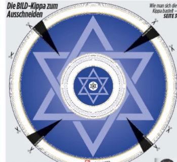 העיתון הגרמני ידפיס כיפה למלחמה באנטישמיות