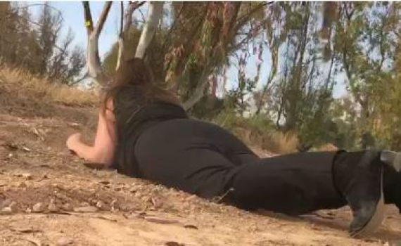 צפו: הח"כית החדשה נקלעה לאזעקה בעוטף עזה