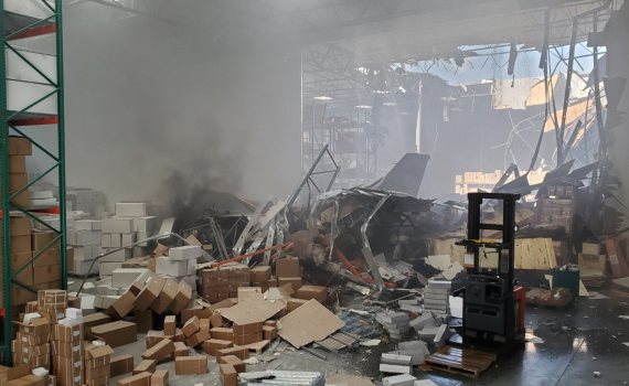 דרמה בארה"ב: מטוס קרב התרסק, הטייס נחלץ בשלום