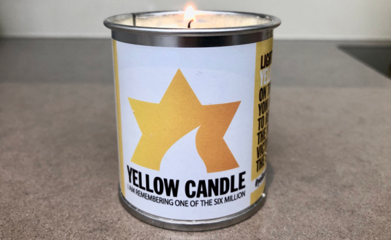 פרוייקט בבריטניה: "נר צהוב" לזכר קרבנות השואה