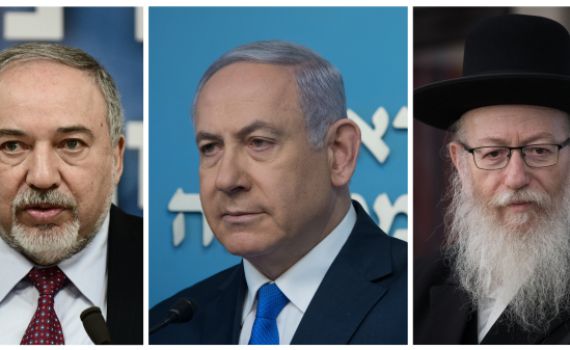 סקר מנדטים: ליברמן עוקף את החרדים, כחול לבן נחלש