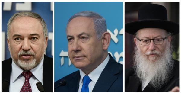 סקר מנדטים: ליברמן עוקף את החרדים, כחול לבן נחלש