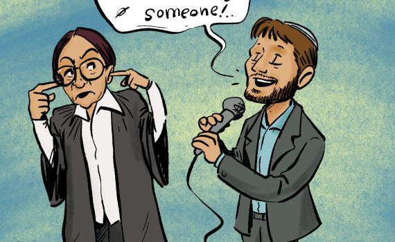 קריקטורה: סמוטריץ' ינצח את האירוויזיון של חיות