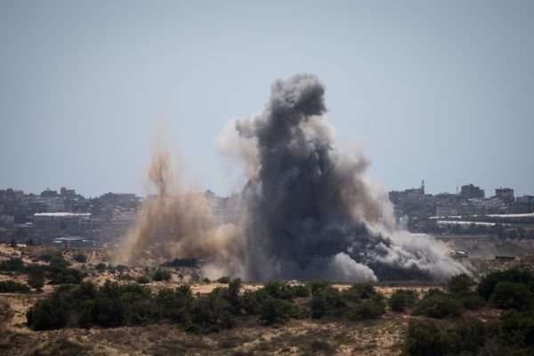 הדרום מופגז: אזעקות צבע אדום, צה"ל תוקף בעזה