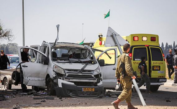 שני הרוגים: בצומת ארז ומנפילת רקטה באשקלון