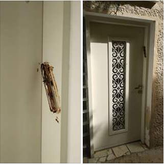 מזעזע: צואה נמרחה על מזוזה בגרעין התורני בחיפה