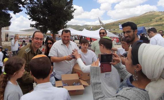 הכי גדול אי פעם: 15,000 מבקרים בחטמ"ר שומרון