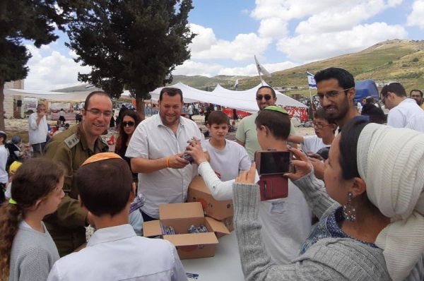 הכי גדול אי פעם: 15,000 מבקרים בחטמ"ר שומרון