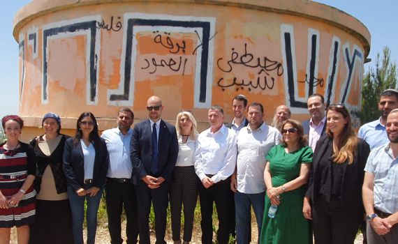 בשל פיזור הכנסת; העצרת בצפון השומרון  – נדחתה