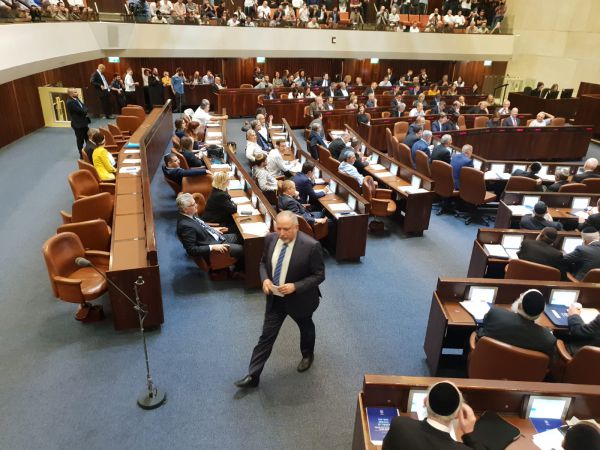 שידור חי: פיזור הכנסת עבר בקריאה שנייה