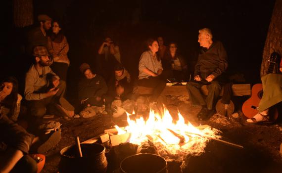 המדורה שעושה כבוד לדור המייסדים