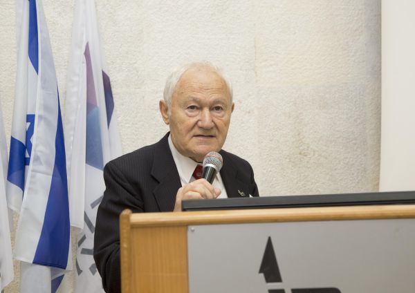 עיטור יקיר העיר ירושלים לפרופ' יוסף בודנהיימר