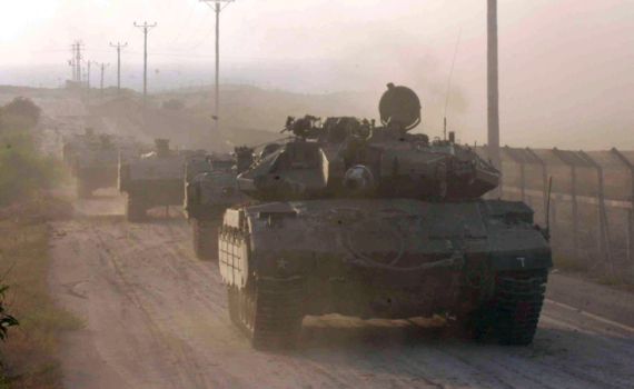 ישראל אישרה העברת משוריינים לפלסטנים