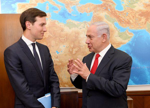 בצל הבחירות:  קושנר נפגש עם נתניהו על עסקת המאה