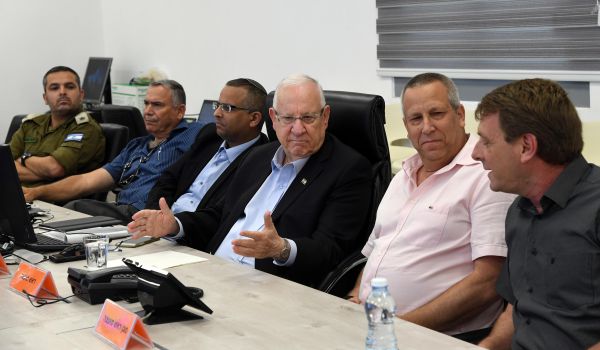 ריבלין: "איש לא יוכל להוציא אותנו מכאן"