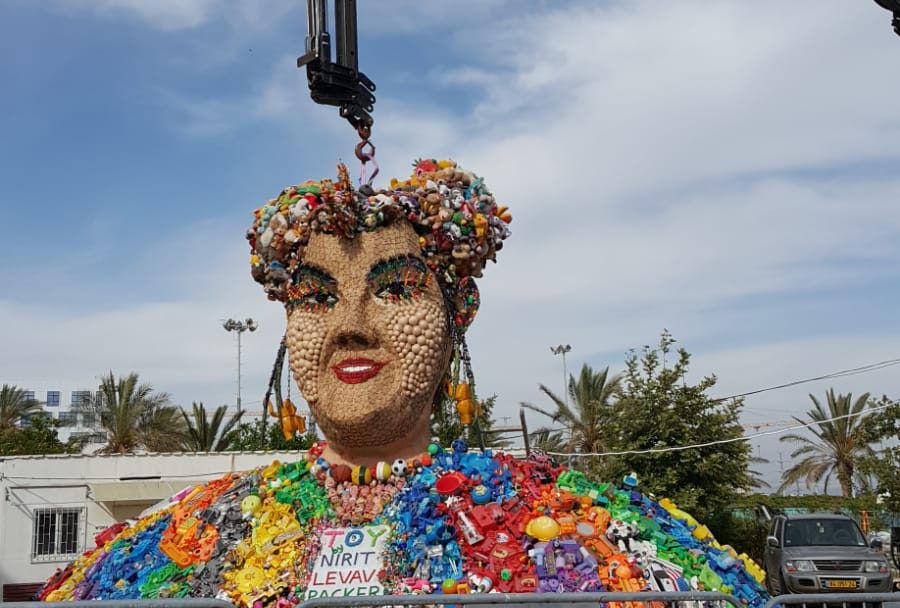 לאן נעלם הפסל הענק של נטע ברזילי?