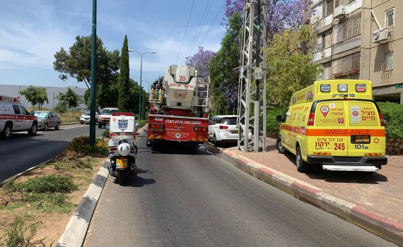 כפר סבא: גבר בן 58 נשרף למוות בדירתו