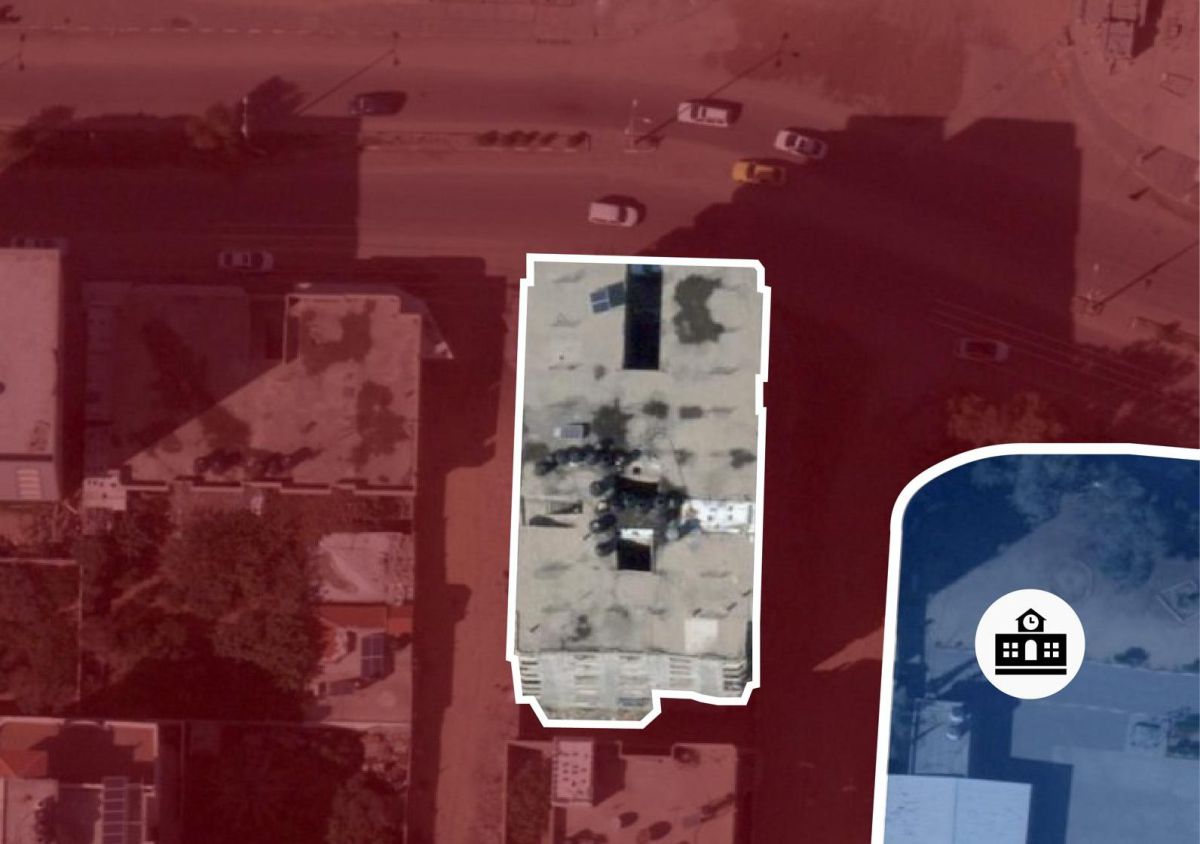 תיעוד: תקיפת מבנה של חמאס שהסווה מנהרות