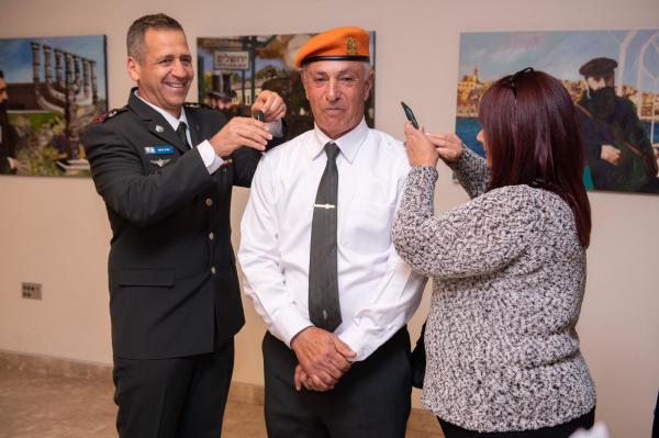 דקות לפני: מפקד טקס המשואות הועלה בדרגה