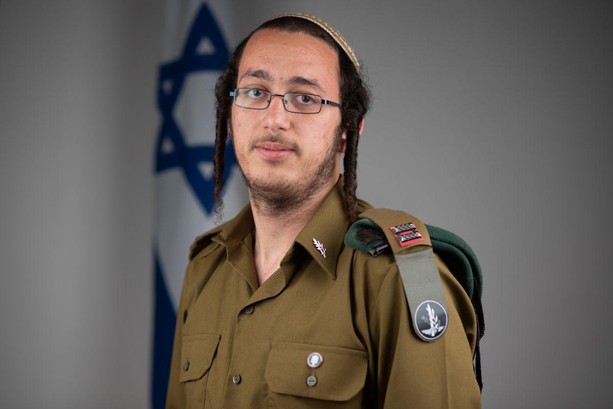 המצטיין ההסדרניק: סגן דניאל רגב מהרבנות הצבאית