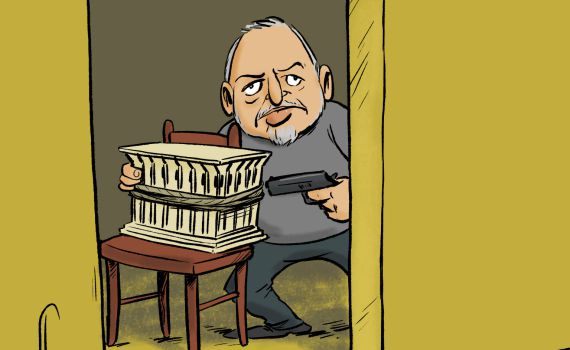 קריקטורה: ליברמן כופה על ישראל בחירות חוזרות