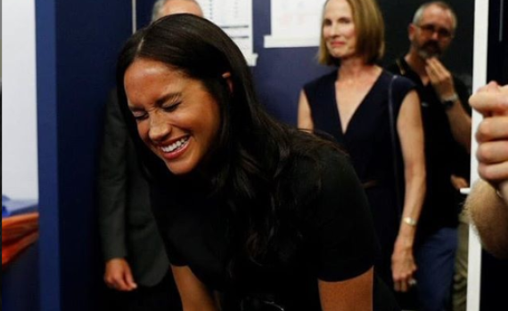 צפו: מה גרם למייגן מרקל להתרגש כל כך?