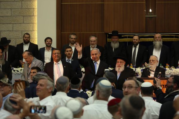 עצרת מרכז הרב: נתניהו בווידאו, בכירי ימינה ישתתפו