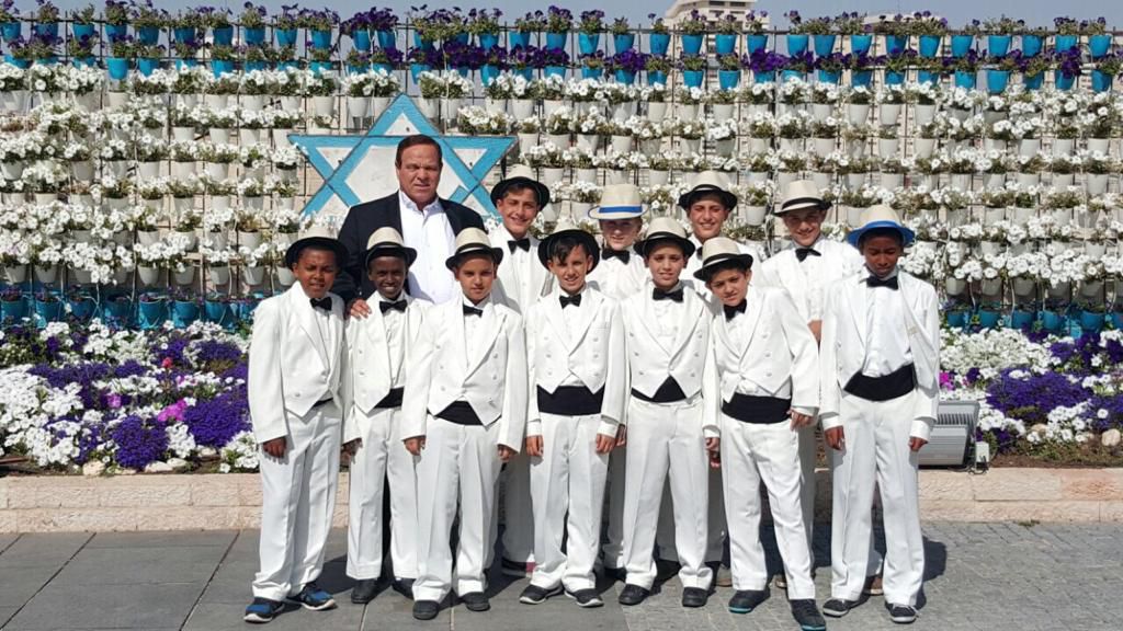 "היידה ביבי": פרחי ירושלים במחווה לראש הממשלה