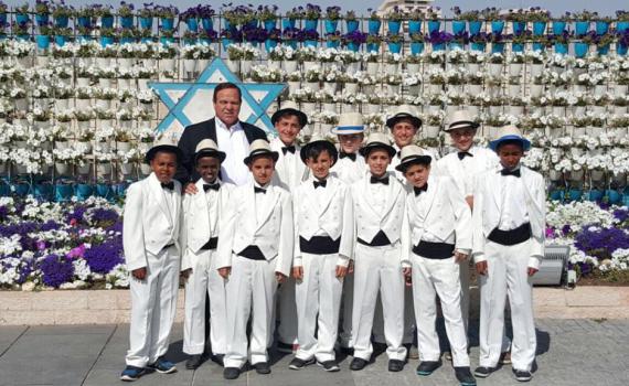 פרחי ירושלים במחרוזת לזכרו של בראל שמואלי