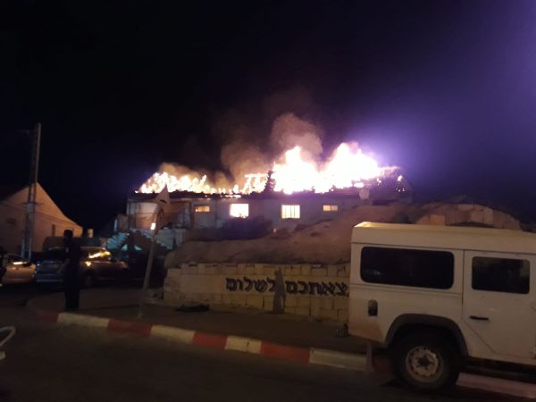 שריפה פרצה בכוכב יעקב; הושגה שליטה על האש