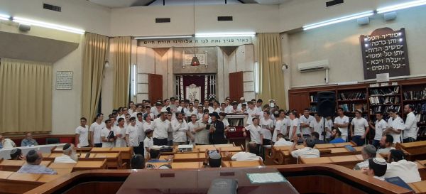 ערב מרגש בישיבת שעלבים: "לכו בדרכו של זכריה"