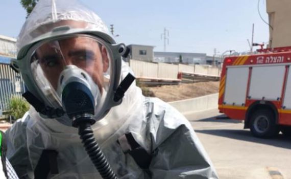 "אל תצאו מהבית": התחדשה דליפת האמוניה בעכו