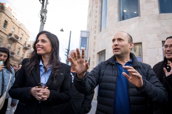 בנט ושקד: "מודים לציבור על הזכות לשרת אותו"