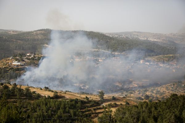 בערב שבת הצתות בגבעות איתמר: "היה לנו מזל"