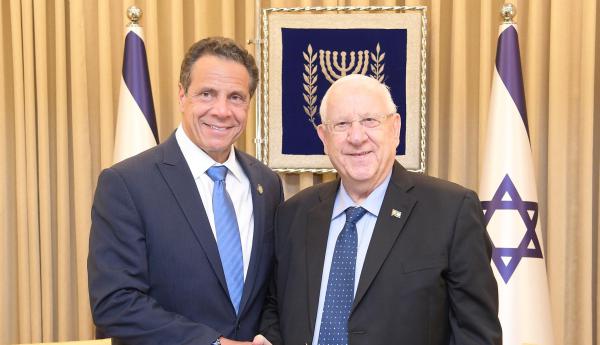 "ידידות עמוקה": ריבלין נפגש עם מושל ניו יורק