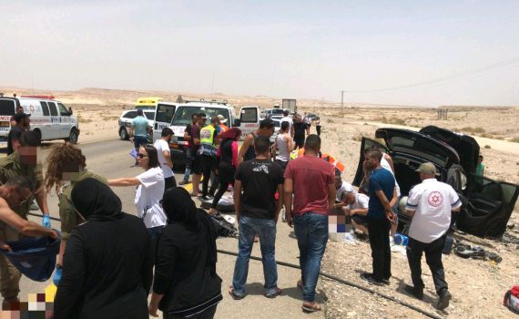 התאונה הקטלנית בערבה – בגלל סטייה מהמסלול