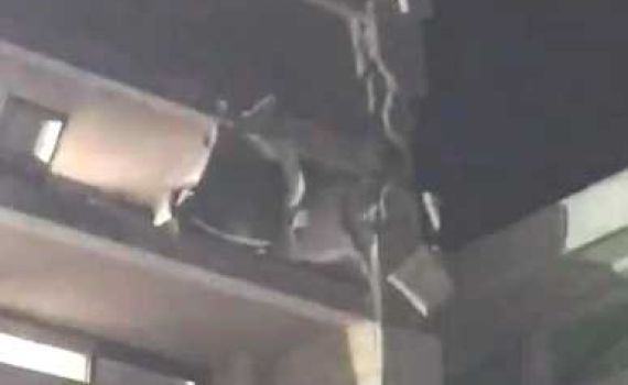 רקטה פגעה בבניין של ישיבת שדרות, אין נפגעים